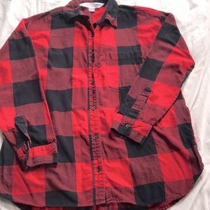 Buffalo check boyfriend shirt